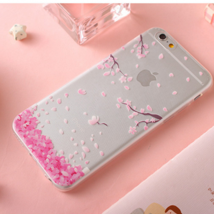 Iphone7 Cherry Blossom Mobile Phone Case..